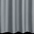 Zasłona szara z błyszczącą nicią z tkaniny zaciemniającej 140x250 cm przelotka - SELINA