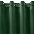 Zasłona welwetowa ciemnozielona 140x250 cm przelotka - ROSA - Design 91