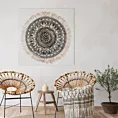 Obraz ORAMENTS kolaż z okrągłym ornamentem w stylu boho