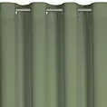 Zasłona oliwkowa z matowej gładkiej tkaniny 140x250 cm przelotka - RITA