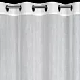 Firana biała o strukturze deszczyku 140x250 cm przelotka ANNA