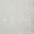 Ręcznik kąpielowy 50x90 cm bawełniany kolor kremowy zdobiony welwetową bordiurą  500 g/m2 FERO