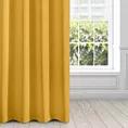 Zasłona musztardowa, matowa 140x250 cm przelotka - TRIS