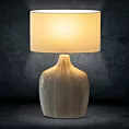 Lampa ceramiczna LIZA z wytłaczanym wzorem
