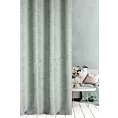 Zasłona szyta na taśmie 5 cm BRIANNA miętowa miękka szenilowa o wyraźnym splocie i lekkim połysku