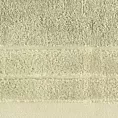 Ręcznik kąpielowy 70x140 cm bawełniany kolor beżowy z welwetową bordiurą 500 g/m2 DAMLA