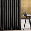 Tkanina zasłonowa o wyglądzie eko skóry, o miękkim zamszowym chwycie z kolekcji Eva Minge