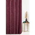 Tkanina zasłonowa, miękka szenilowa, zaciemniająca, z drobnym strukturalnym wzorkiem i efektem przecierki z kolekcji Pierre Cardin
