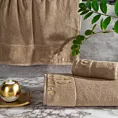 Zestaw ręczników bawełnianych na prezent 3 szt kolor beżowy 550 g/m2 GAJA Eva Minge