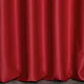 Zasłona szyta na taśmie 5 cm bordowa z gładkiej zaciemniającej tkaniny typu dimout