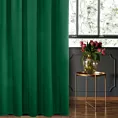 Zasłona welwetowa ciemnozielona gładka 140x270 taśma - SIBEL - Pierre Cardin