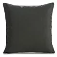 Poszewka na poduszkę 45x45 cm z gładkiej tkaniny wodoodpornej stalowa idealna do ogrodu i na taras GARDEN 4
