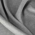 Obrus szyty popielaty z gładkiej, przyjemnej w dotyku tkaniny z efektem melanżu