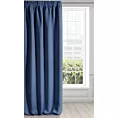 Zasłona granatowa matowa, zaciemniająca 140x270 taśma cm - TEO