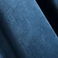 Zasłona welwetowa granatowa 140x250 cm przelotka - ROSA - Design 91