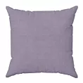 Poszewka szyta DORA - HIT liliowa z miękkiej tkaniny o welurowej strukturze