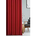 Zasłona szyta na taśmie 5 cm bordowa z gładkiej zaciemniającej tkaniny typu dimout