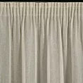Dekoracja okienna kremowa z drobnej siateczki z błyszczącą nicią 140x270 cm taśma - EMILIA - kolekcja FIORE