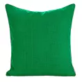 Poszewka na poduszkę 45x45 cm z gładkiej tkaniny wodoodpornej zielona idealna do ogrodu i na taras GARDEN 3