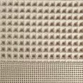 Ręcznik kąpielowy 90x150 cm bawełniany kolor beżowy o charakterystycznej gofrowej strukturze 400 g/m2 MELO