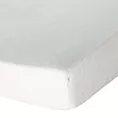 Prześcieradło polarowe z gumką 220x200 cm kolor kremowy 250 g/m2 FLANO