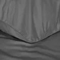 Pościel 140x200 cm bawełniana gładka kolor stalowy NOVA 3
