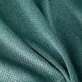 Zasłona turkusowa zaciemniająca o strukturze drobnej krateczki 140x250 cm przelotka - AMARO