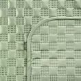 Narzuta welwetowa jasnozielona 220x240 cm pikowana metodą hot press SOFIA 4 Eurofirany Premium
