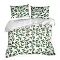Pościel świąteczna 220x200 cm, kolor biały, zielony TORI