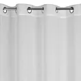 Zasłona biała o strukturze deszczyku z etaminy 140x250 cm przelotka - ANGELIKA