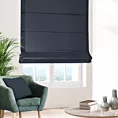 Roleta rzymska grafitowa z satynowej, połyskującej tkaniny