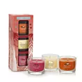 YANKEE CANDLE - zestaw 3 świec świątecznych BRIGHT LIGHTS w ozdobnym opakowaniu