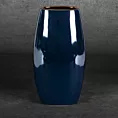 Wazon ceramiczny AMORA 1 o lśniącej powierzchni ze złotym detalem