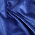 Zasłona szyta na taśmie 5 cm WALDO granatowa ze szlachetnej grubej tkaniny welwetowej o gramaturze 400g/m2