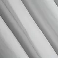 Zasłona jasnosrebrna z tkaniny lureksowej 140x250 cm przelotka - AGGIE