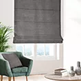 Roleta rzymska stalowa z tkaniny szenilowej z efektem melanżu