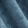 DESIGN 91 Zasłona z welwetu z geometrycznym wytłaczanym wzorem, gramatura 270 g/m2