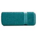 Ręcznik do rąk 30x50 cm bawełniany kolor turkusowy z błyszczącą bordiurą 530 g/m2 FILON