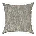 Poszewka szyta popielato złota z eleganckiej tkaniny o prostym splocie z połyskującym dodatkiem