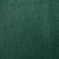 Zasłona ciemnozielona z ekskluzywnego aksamitnego welwetu 290 g/m2 140x250 cm 10 szt. przelotek - VILLA