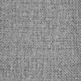 Roleta rzymska srebrna z tkaniny szenilowej o wyraźnym splocie