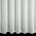 Tkanina firanowa gładka, lekko połyskująca z charakterystycznym splotem ze skręcaną nicią
