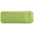 Ręcznik kapielowy 70x140 cm bawełniany kolor oliwkowy z welwetową bordiurą 500 g/m2 DAMLA