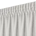 Zasłona jasnoszara z tkaniny welurowej 560x220 cm taśma - Dora