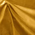 Zasłona musztardowa z ekskluzywnego aksamitnego welwetu 290 g/m2 140x250 cm 10 szt. przelotek - VILLA