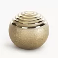 Kula dekoracyjna ELARA łącząca matową powierzchnie z błyszczącym wzorem