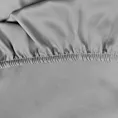 Prześcieradło jersey z gumką 140x200 cm z bawełny kolor stalowy 125 g/m2 Design 91