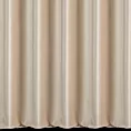 Zasłona szyta na taśmie 8 cm kremowa z miękkiej półmatowej tkaniny welwetowej