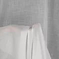 Firana szyta na taśmie 5 cm naturalna z gęsto tkanej matowej etaminy o naturalnym splocie