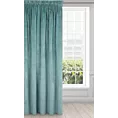 Zasłona morska z ekskluzywnego aksamitnego welwetu 290 g/m2 140x270 cm taśma - VILLA